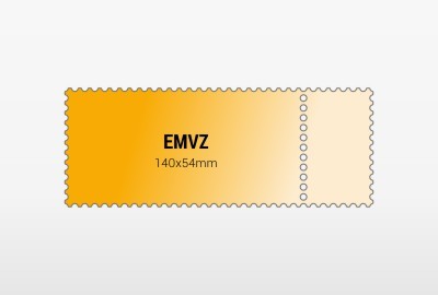 Honigetiketten 140x54 mit Briefmarkenumrandung