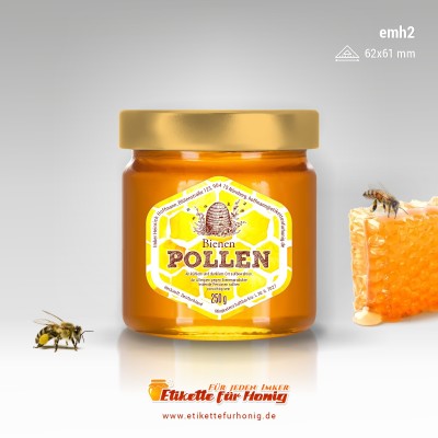 Etikette für Pollen - emh2-48