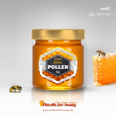 Etikette für Pollen - emh2-51