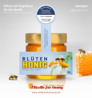 Honigetiketten - emmppm - 24