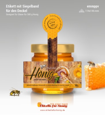 Honigetiketten - emmppv-10