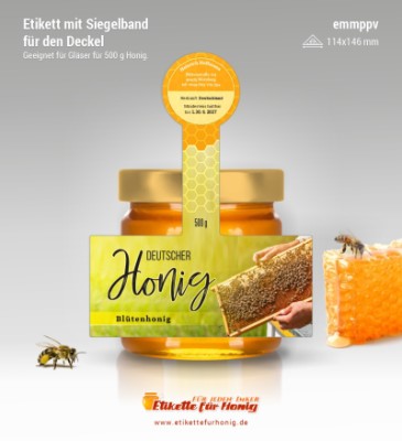 Honigetiketten - emmppv-12