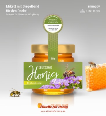 Honigetiketten - emmppv-16