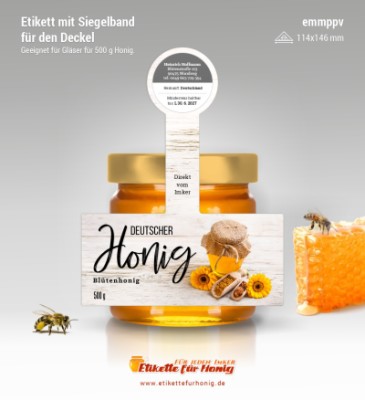 Honigetiketten - emmppv-18