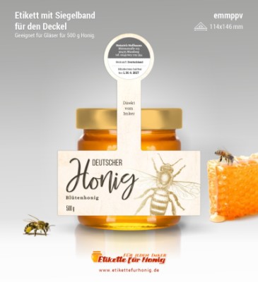 Honigetiketten - emmppv-20