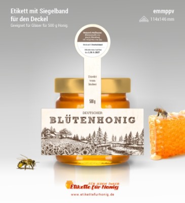 Honigetiketten - emmppv-22