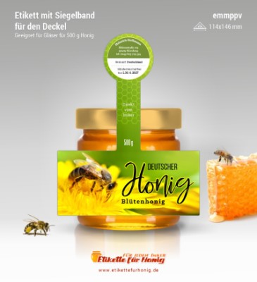 Honigetiketten - emmppv-23