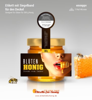 Honigetiketten - emmppv-25