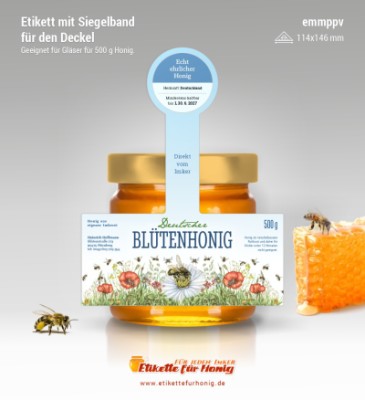 Honigetiketten - emmppv-27