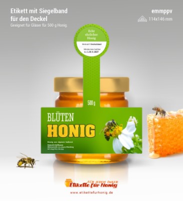 Honigetiketten - emmppv-32