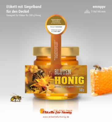 Honigetiketten - emmppv-35
