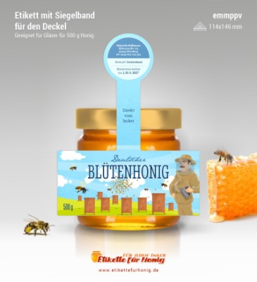 Honigetiketten - emmppv-37