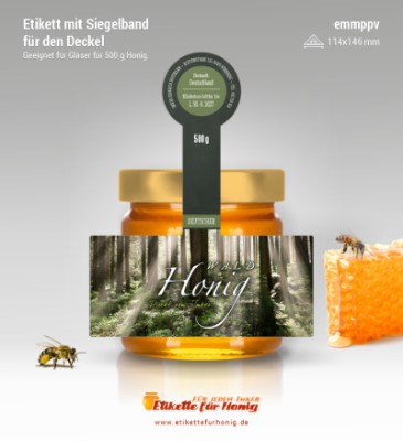 Honigetiketten - emmppv-4