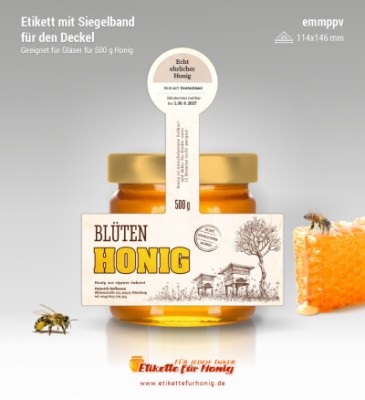Honigetiketten - emmppv-41