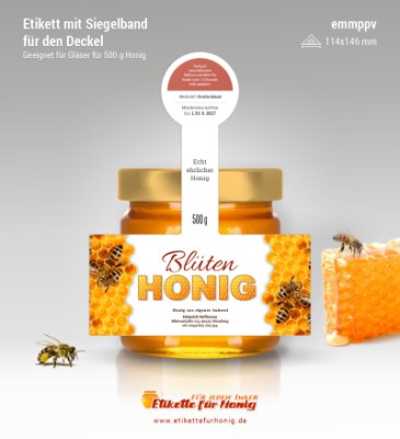 Honigetiketten - emmppv-42