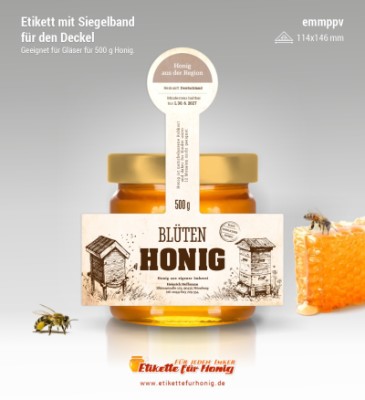 Honigetiketten - emmppv-45