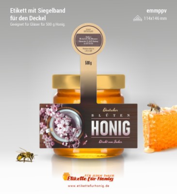 Honigetiketten - emmppv-47
