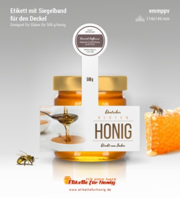 Honigetiketten - emmppv-49