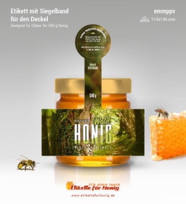 Honigetiketten - emmppv-52