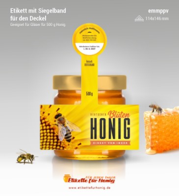 Honigetiketten - emmppv-53