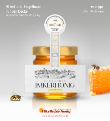 Honigetiketten - emmppv-65