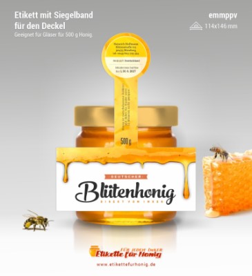 Honigetiketten - emmppv-70
