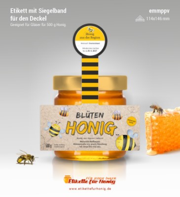 Honigetiketten - emmppv-82