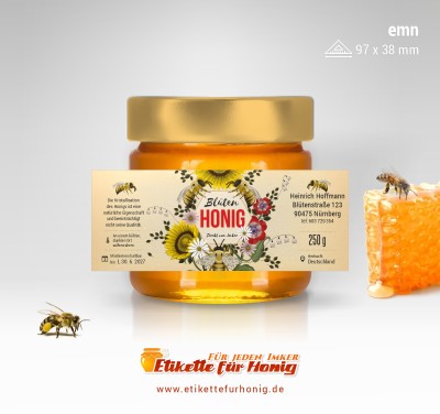 Honig-etiketten - emn- 55
