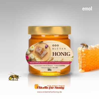 Honig-etiketten - emol - 60