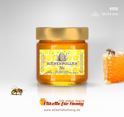 Etikette für Pollen - ems-19