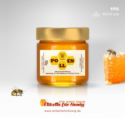 Etikette für Pollen - ems-20