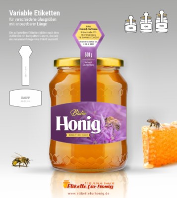 Honigetiketten - emspp- 25