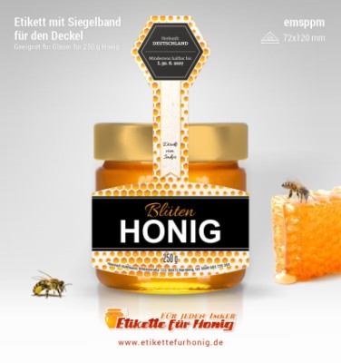 Honigetiketten - emsppm - 15