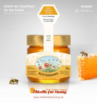 Honigetiketten - emsppm - 18