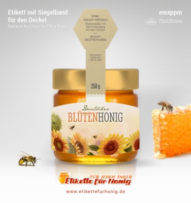 Honigetiketten - emsppm - 2