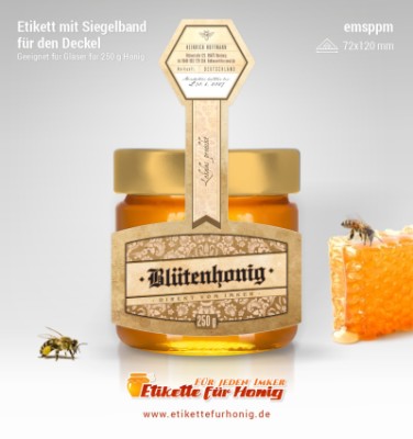 Honigetiketten - emsppm - 24