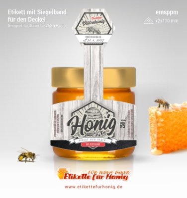 Honigetiketten - emsppm - 32