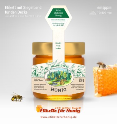 Honigetiketten - emsppm - 36
