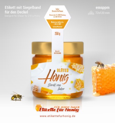Honigetiketten - emsppm - 8