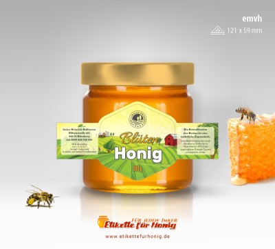 Honigetiketten - emvh-23