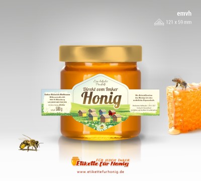 Honigetiketten - emvh-45