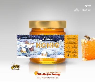 Weihnachtsetiketten - emvz - 1110004
