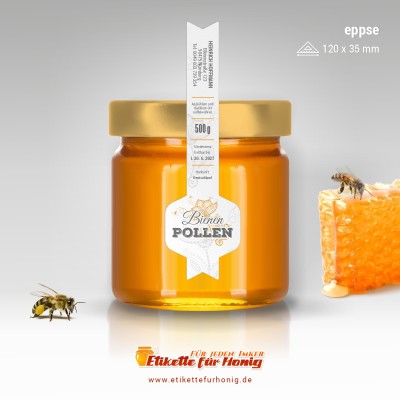 Etikette für Pollen - eppse-52