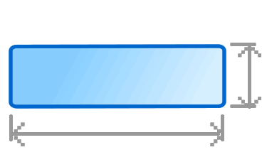 Maße des Honigetiketts